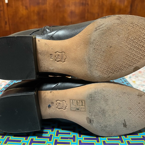 TORY BURCH RIDING BOOT WIDE CALF - Picture 2 of 3